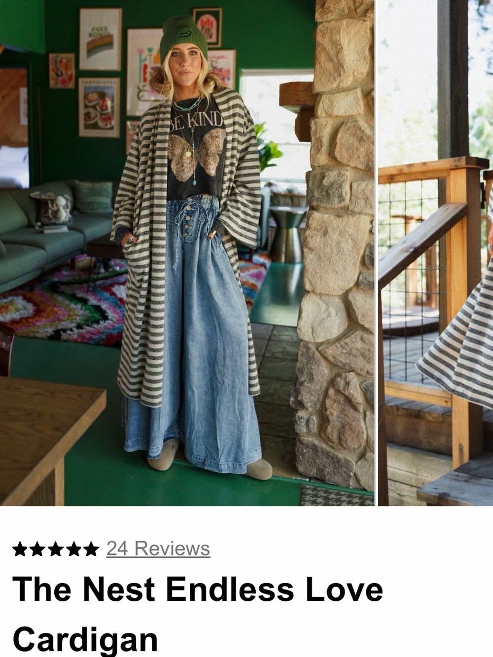 Three Bird Nest Endless Love Cardigan